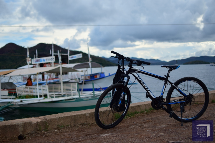 Biking in Coron Palawan