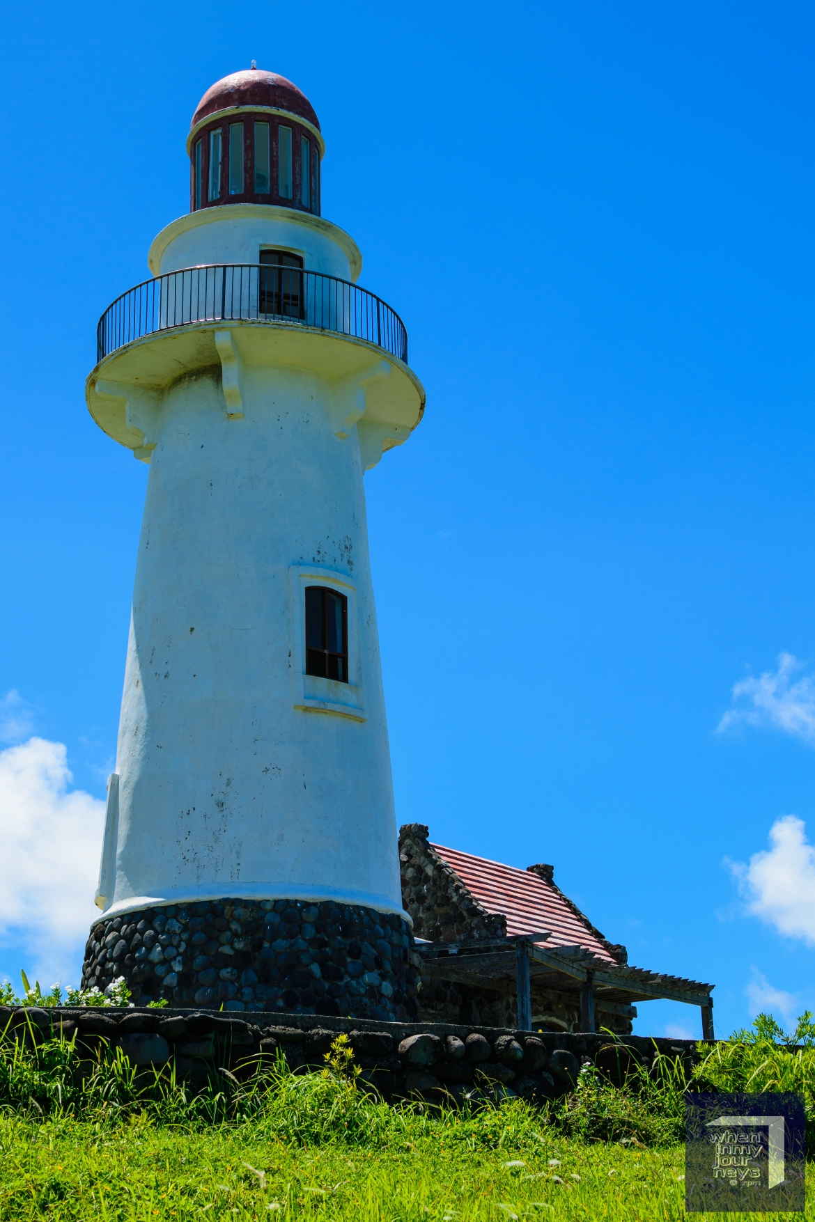 Basco Lighthouse Batanes - Biking in Batanes